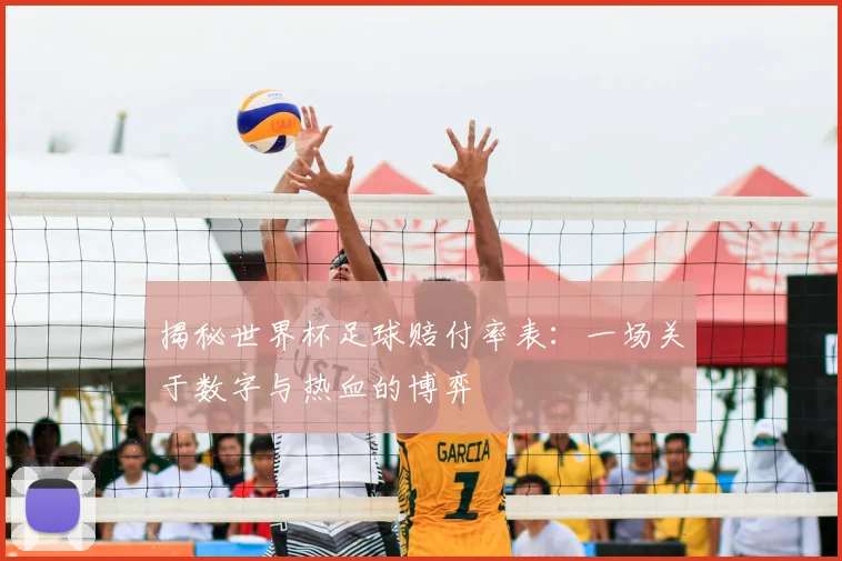 揭秘世界杯足球赔付率表：一场关于数字与热血的博弈